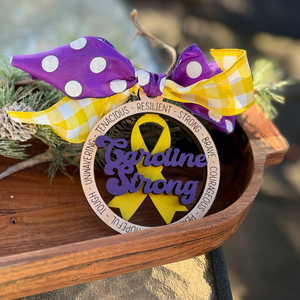 Caroline Strong Fundraising Ornament