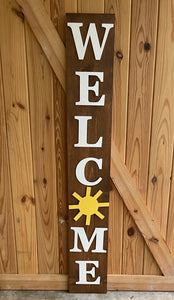 Interchangeable Porch Leaner Sign