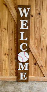 Interchangeable Porch Leaner Sign