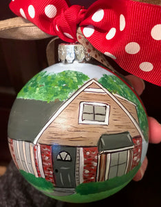 House Portrait Christmas Ornaments