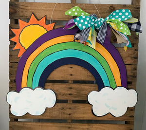 Rainbow Door Hanger