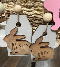 Load image into Gallery viewer, Personalized Easter Basket Tags