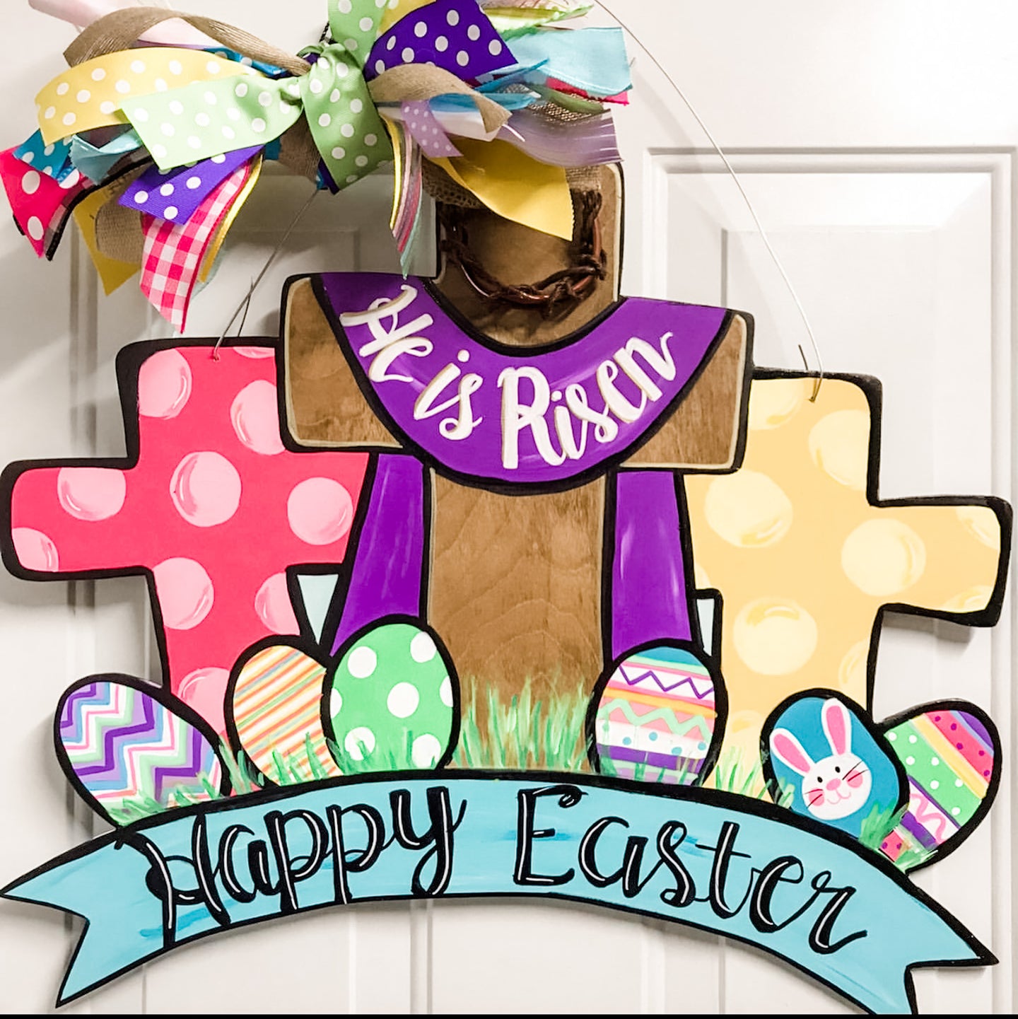 He Is Risen Door Hanger