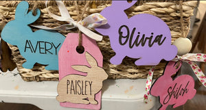 Personalized Easter Basket Tags