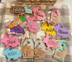 Personalized Easter Basket Tags