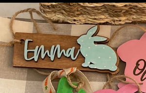 Personalized Easter Basket Tags