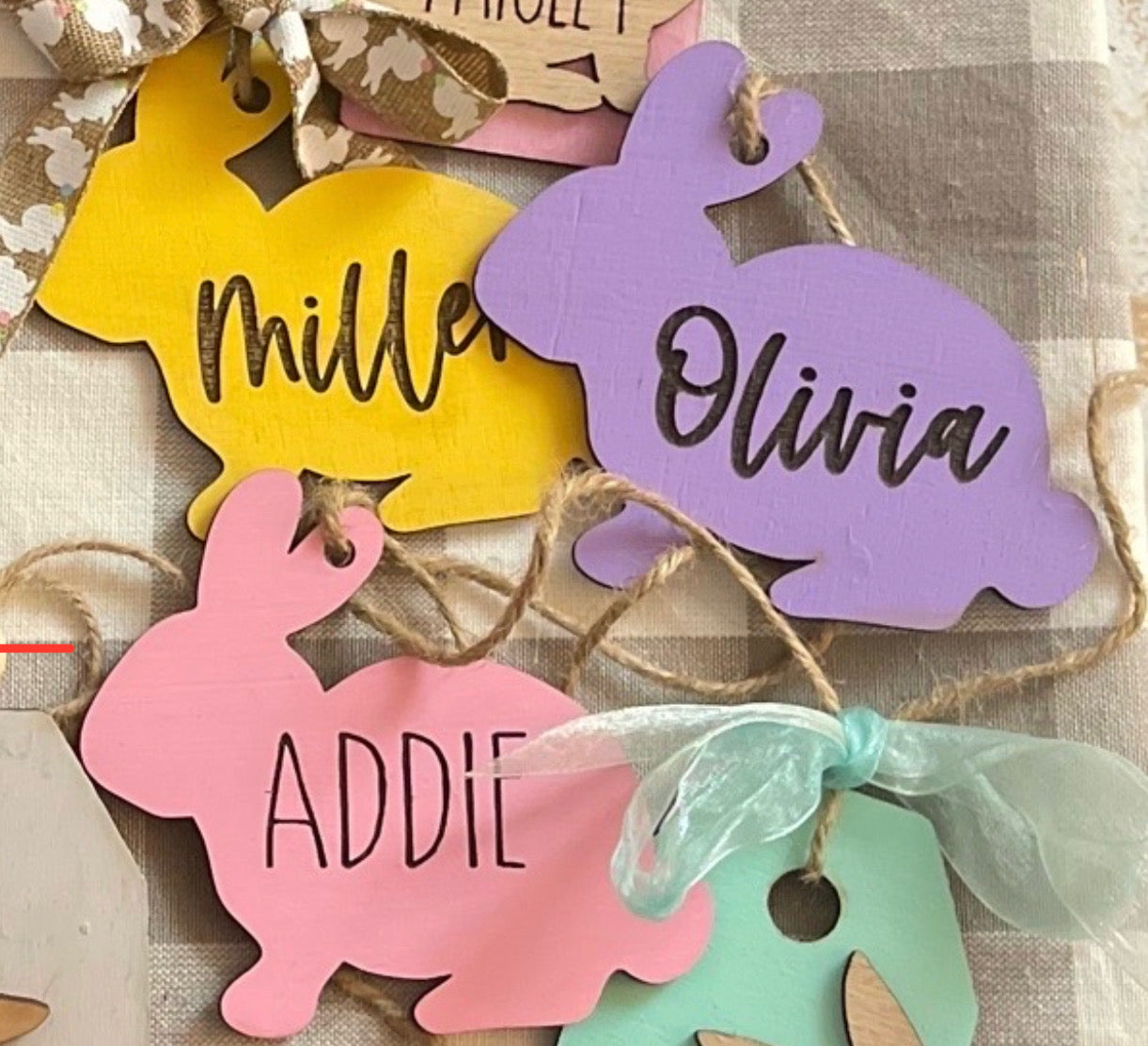 Personalized Easter Basket Tags