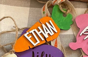 Personalized Easter Basket Tags