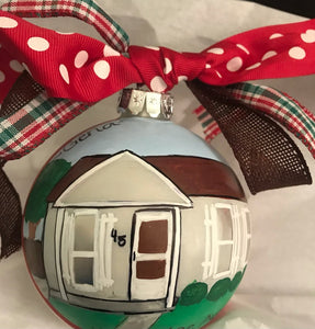 House Portrait Christmas Ornaments