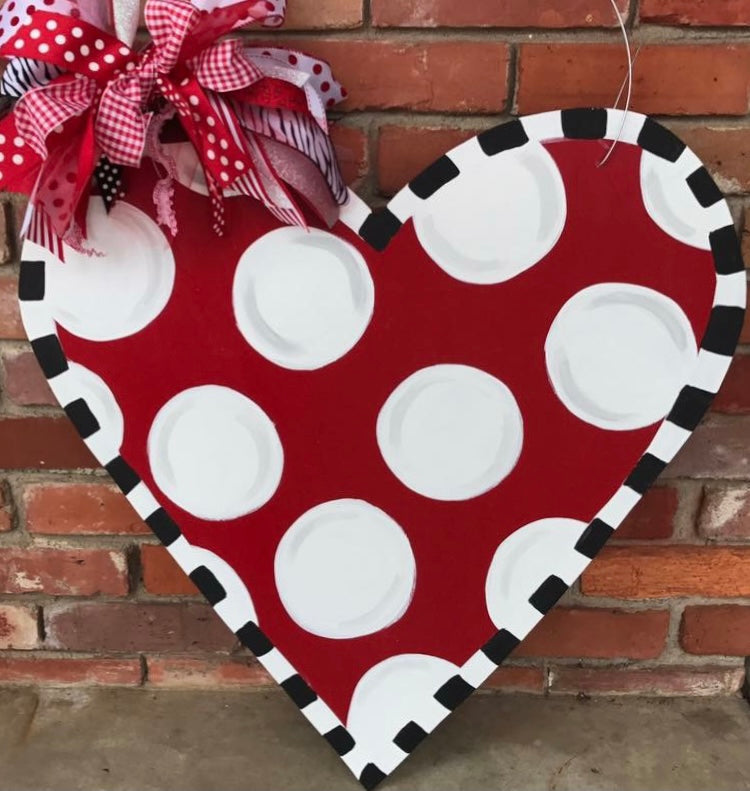 Polka Dot Heart