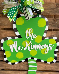 St. Patrick Day Door Hanger