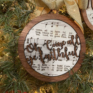 Ornament with hymns