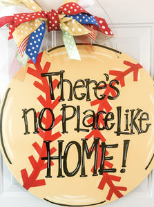 HOME PLATE (baseball and soft ball door hangers)