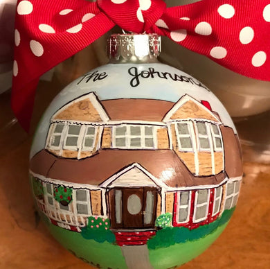 House Portrait Ornaments