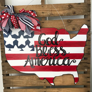 United States Door Hanger