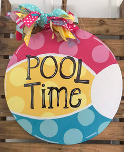 Beach Ball Door Hanger