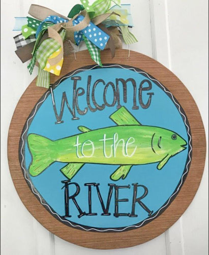 Rustic River Door Hanger