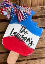 Load image into Gallery viewer, Patriotic Popsicle Door Hanger