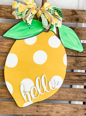 Lemon Door Hanger