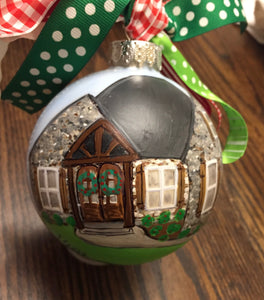 House Portrait Christmas Ornaments