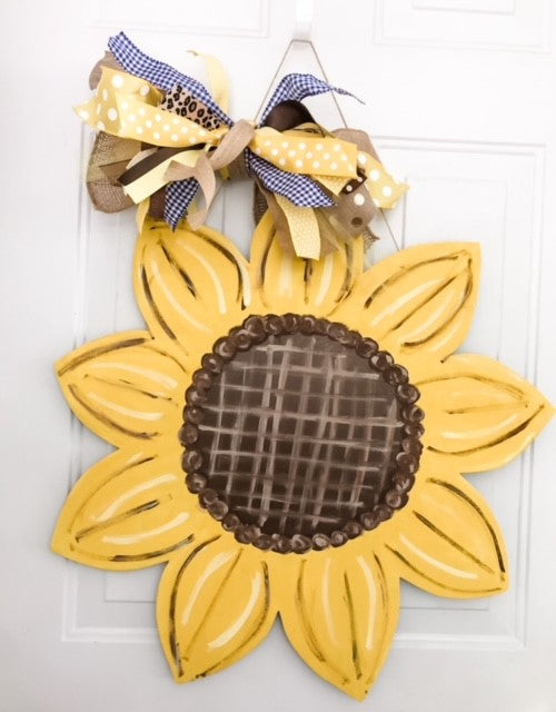 Sunflower Door Hanger