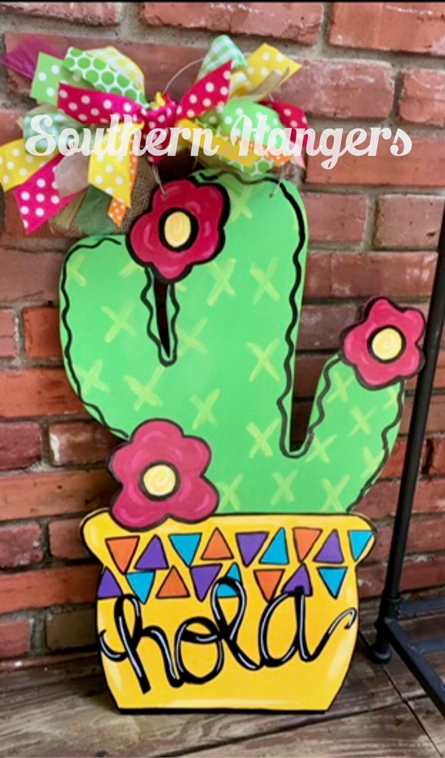 Cactus Door Hanger