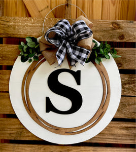 Shiplap Farmhouse Door Hanger