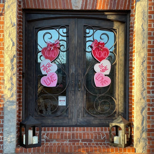 Conversation Hearts Door Hanger