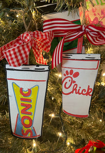 GIFT CARD HOLDER &/or ornaments with Fast Food ,Sonic, and more!