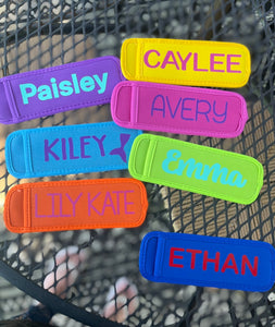 Personalized Neoprene Popsicle Sleeves