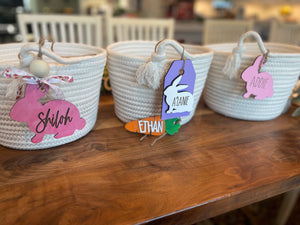 Personalized Easter Basket Tags