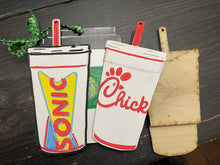 Load image into Gallery viewer, GIFT CARD HOLDER &amp;/or ornaments with Fast Food ,Sonic, and more!