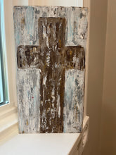 Load image into Gallery viewer, Palette Knife Painted Cross